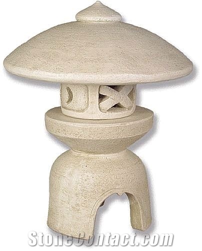 Japanese Style Grey Granite Garden Lanterns, G602 Grey Granite Garden Lanterns
