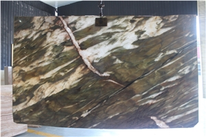 Alexandrita Quartzite Slabs & Tiles,China Green Translucent Quartzite