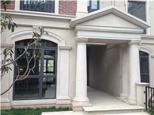 Yunan White Sandstone Polished Tiles, China White Sandstone