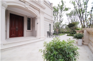 Yunan White Sandstone Polished Tiles, China White Sandstone