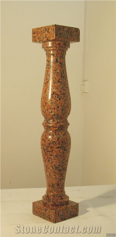 Maple Red Granite Handrail
