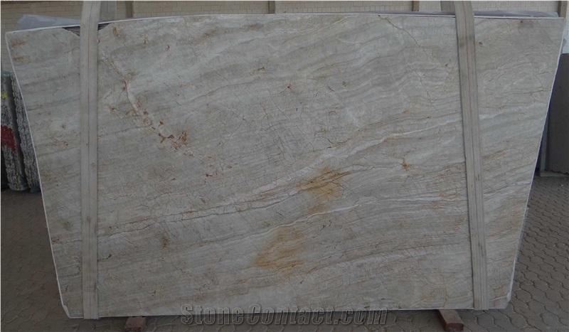 Chateau Blanc Quartzite Slabs, Brazil White Quartzite