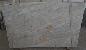 Chateau Blanc Quartzite Slabs, Brazil White Quartzite Chateau Blanc Quartzite Slabs, Brazil White Quartzite