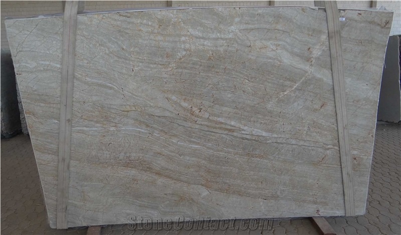 Chateau Blanc Quartzite Slabs, Brazil White Quartzite