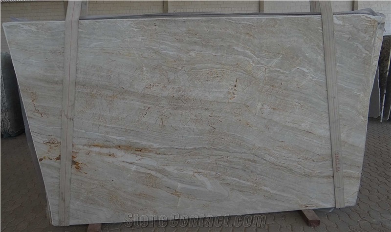 Chateau Blanc Quartzite Slabs, Brazil White Quartzite
