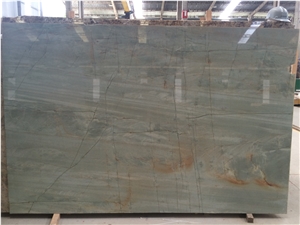 Emerald Green Quartzite Tiles & Slabs, Brazil Green Quartzite