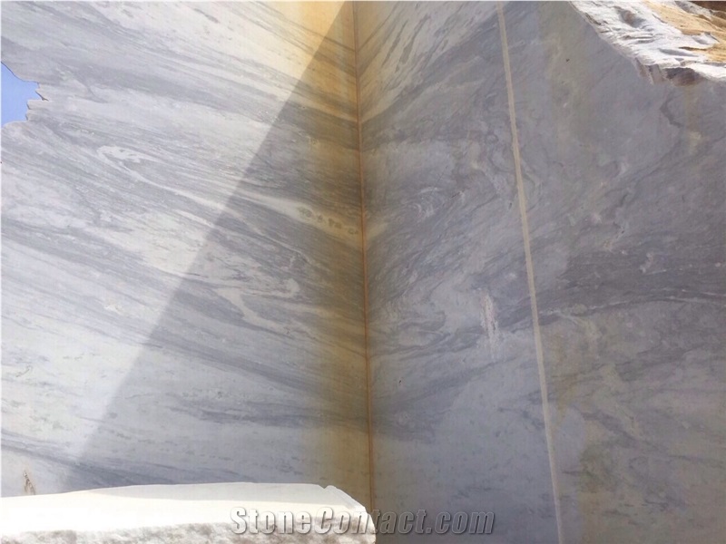 Shadow Storm White Marble Tiles & Slabs, Brazil White Marble