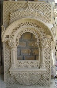 Sandstone Handicrafts Carving Jali