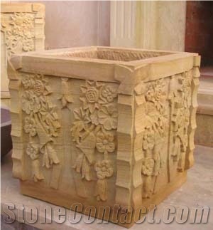 Sandstone Handicrafts Carving Jali