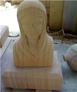 Sandstone Sculptures, Rainbow Sandstone Sculpture & Statue