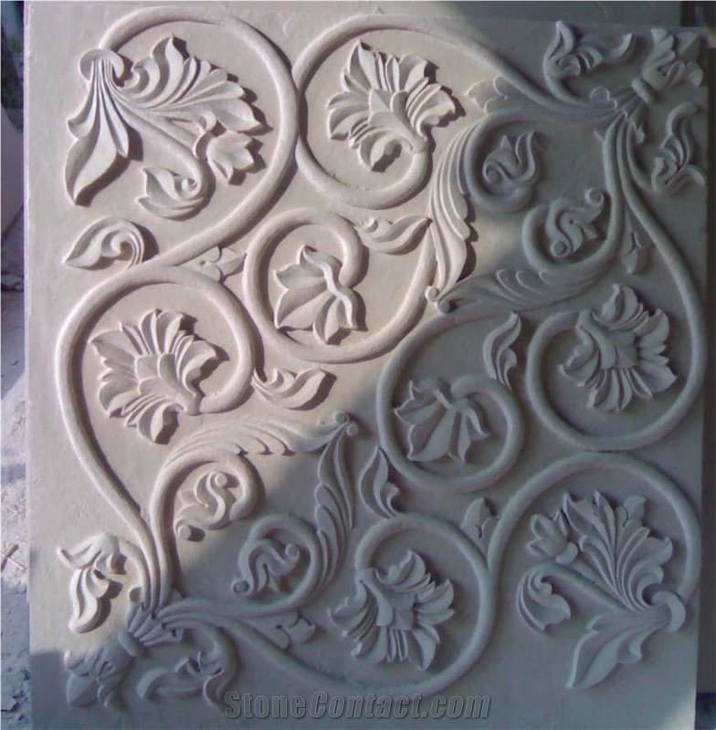 Stone Reliefs Works, Agra Red Sandstone Reliefs