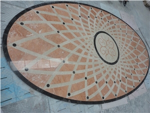 Water Jet Medallion,Round Bulding Decration
