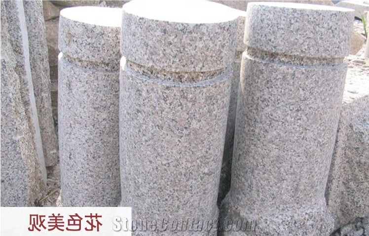 Cheap Red Granite Parking Stone,Veticle Stop Stone,Road Barrier