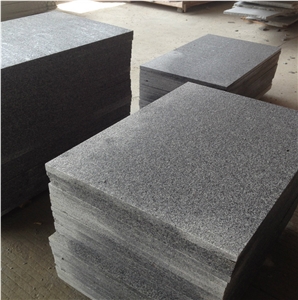 Flamed Sesame Grey Granite, G343 Granite Slabs & Tiles Flamed Sesame Grey Granite, G343 Granite Slabs & Tiles