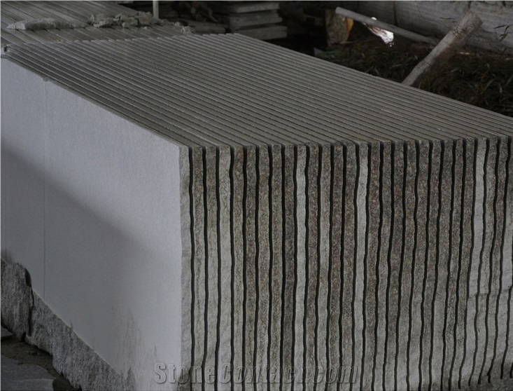 Flamed Sesame Grey Granite, G343 Granite Slabs & Tiles