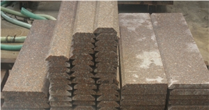 Red Granite Stair Tread,Step,Risers 1)Steps & Stairs: 100-150x30-33x3cm 2)Risers: 100-150x14-15x2cm