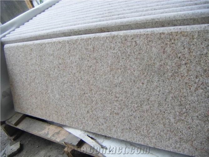 G682 Sunset Gold Granite Slabs and Tiles