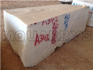 Snow White Onyx Block, Iran White Onyx