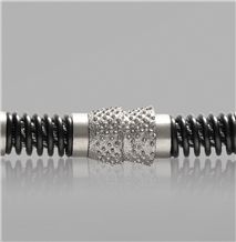 Vacuum Brazed Diamond Wire Saw and Beads for Stone Cutting