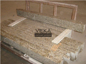 Giallo Ornamental Granite Countertops,Bench Tops,Kitchen Tops, Bar Tops,Worktops,Island Tops,Amarillo Ornamental,Giallo Ornamentical,Ornamental Yellow