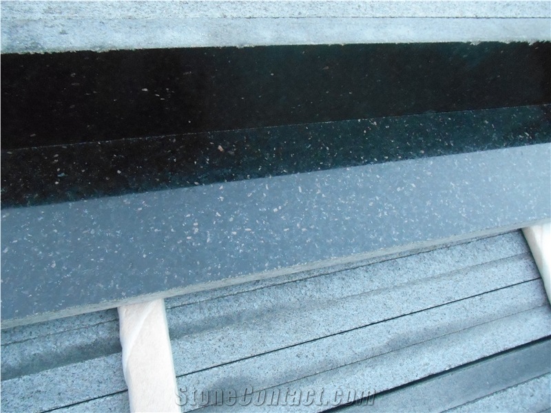 Black Galaxy Tiles,Stairs and Slabs,A Grade Black Granite