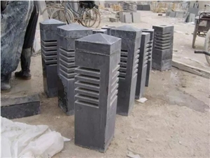 Blue Limestone Lampstandard Lamp Post,Gardern Lanterns