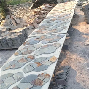 Rusty Slate Net Paste Paving Patio Pavers