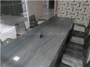 Azul Macaubas Quartzite Tabletops, Blue Quartzite Tabletops Azul Macaubas Quartzite Tabletops, Blue Quartzite Tabletops