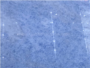 Blue Crystal Quartzite Slabs & Tiles, Blue Quartzite Wall Covering