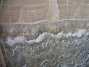 Tea Onyx Slabs & Tiles, China Green Onyx