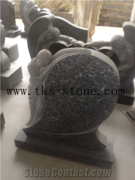 Angel Headstones Monuments,G603 Grey Granite Monument & Tombstone, Custom Monuments