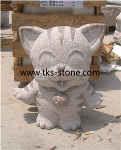 Animal Sculptures&Statues,Garden Sculptures,Western Statues,Natural Stone Handcarved Sculptures