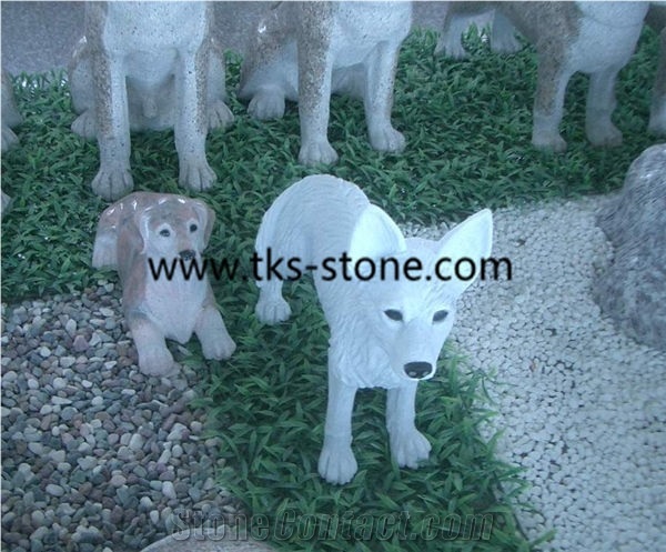 Bed Marble Sculpture & Statues,Art Works,Art Design,Carving Art Works,Natural Stone Marble Art Work& Animal Marble Picture& Dog Art Work