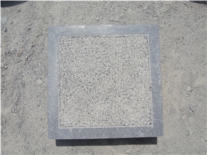 Blue Stone Flamed Finish Floor Tile,China Grey Limestone,Floor Coverings,Flooring Tile,Sandblast,Honed and More Finish is Available