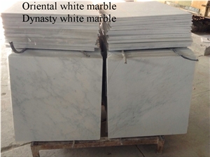 Carrara White Marble Tiles, Dynasty White Marble Slabs, China White Marble
