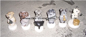 China Beige Granite Owl Sculpture & Statue,Night Owl,Animal Sculptures,Bird Sculptures,Statues,Garden Sculptures