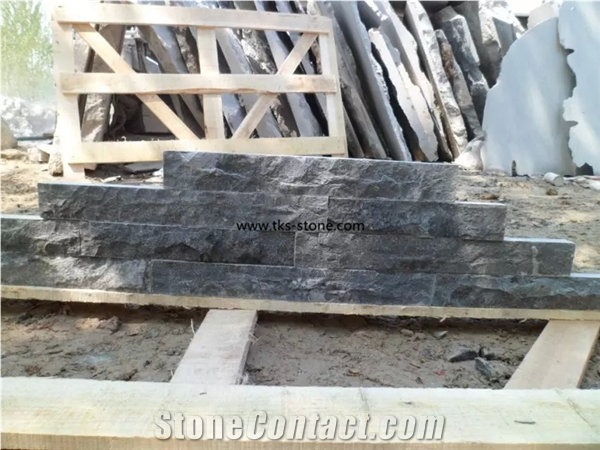 China Blue Limestone Cultured Stone,China Blue Limestone Wall Covering