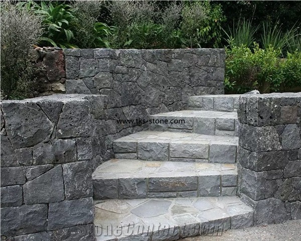 China Blue Limestone Cultured Stone,China Blue Limestone Wall Covering