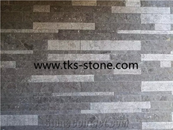 China Blue Limestone Cultured Stone,China Blue Limestone Wall Covering