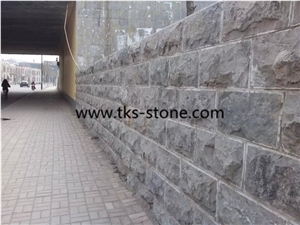 China Blue Limestone Mushroom Stone for Walling/Flooring