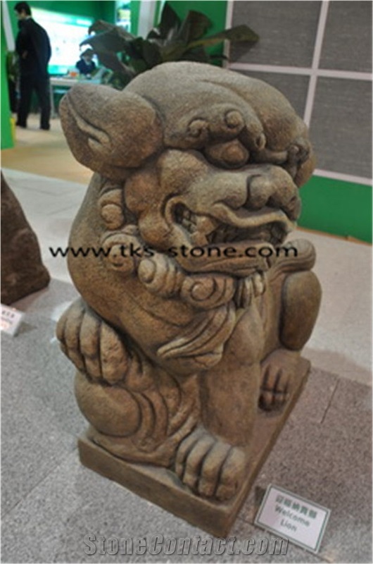China Brown Granite Handcarved Sculptures,Garden Sculptures,Landscape Sculptures,Lion Sculpture,Granite Sulpture Lion,Granite Carved Lion,Lion Scupltures,Lion Statues
