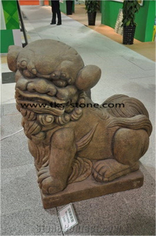 China Brown Granite Handcarved Sculptures,Garden Sculptures,Landscape Sculptures,Lion Sculpture,Granite Sulpture Lion,Granite Carved Lion,Lion Scupltures,Lion Statues