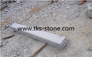 China G341 Grey Granite Cheapest Pineappled Palisade,Palisades Granite Cube Stone/Kerbstone/Garden Stepping Pavements with Pineapple