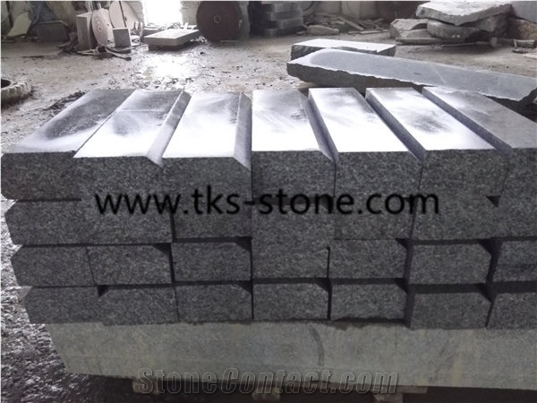 China G603 Grey Granite Kerbstones ,G603 G602 Grey Granite Kerbstone Kerbs Side Stone,Cheapest Granite Kerbstone Curbstone Side Stone,6 Sides Sawn Cut Kerstone,G623 Granite Paving Stone