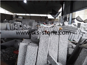 China G603 Grey Granite Palisade Rough Picked ,Grey Granite Pineappled Palisades,Garden Decoration Ornaments,Large Productions Ability for Palisades