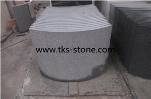 China G654 Black Granite Column,Padang Dark,Sesame Black,China Impala,Impala Black