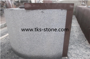 China G654 Black Granite Column,Padang Dark,Sesame Black,China Impala,Impala Black