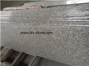 China G664 Pink Granite Kitchen Countertops ,Bainbrook Brown,,Loyuan Red Granite,Luo Yuan Violet,Luoyuan Violet,Majestic Mauve,Misty Brown,Purple Pearl,China Ruby Red,Sunset Pink Granite