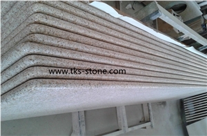China G682 Yellow Granite Kitchen Countertop, Sunset Gold, Rusty Yellow, Giallo Rusty, Yellow Rust Granite, Desert Gold, Gold Leaf Granite