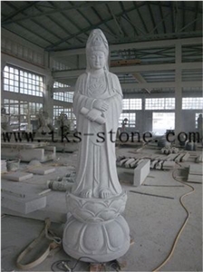 China Green Granite Religious Statues & Sculptures/Gods Sculptures